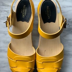 Swedish Hasbeens Peep Toe High